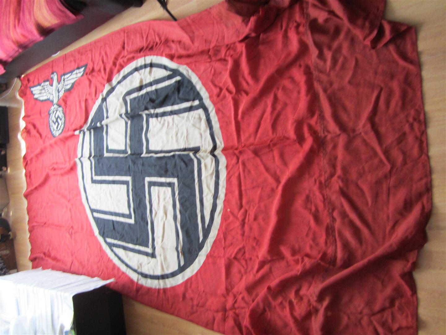 WW2 Swastika Banner, 320 x 190 Cms